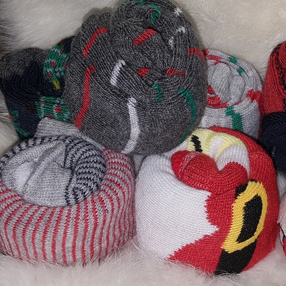 Ten Pairs of Christmas Socks - Picture 2 of 4